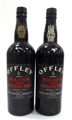 Lot 2158 - Offley Boa Vista 1970, vintage port (x2) (two bottles)