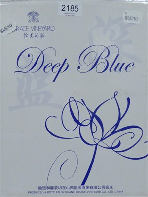 Lot 2185 - Grace Vineyard Deep Blue 2011, Shanxi, China (x6) (six bottles)  A bottle will be available for...