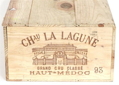Lot 2037 - Chateau La Lagune 1993, Haut-Medoc, owc (twelve bottles)
