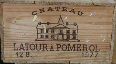 Lot 2049 - Chateau Latour a Pomerol 1977, Pomerol, owc (twelve bottles)