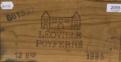 Lot 2055 - Chateau Leoville Poyferre 1985, St Julien (x11), owc (eleven bottles)