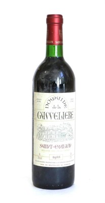 Lot 2092 - Domaine de la Gaffeliere 1988, St Emilion (x2); Chateau Bellevue 1991, Grand Cru Classe St Emilion