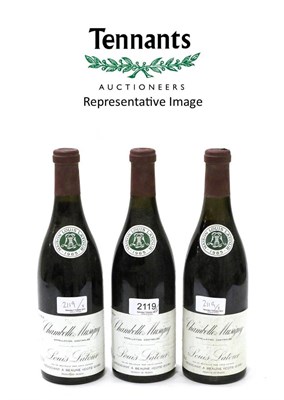 Lot 2119 - Louis Latour Chambolle-Musigny 1985 (x7) (seven bottles)