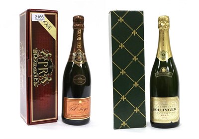 Lot 2166 - Pol Roger Rose 1985, vintage champagne, oc; Bollinger Grand Annee 1985, vintage champagne, oc...