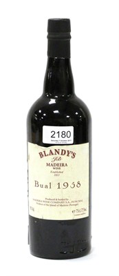 Lot 2180 - Blandy's Bual Madeira 1958