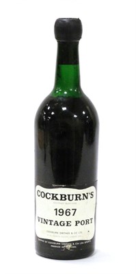 Lot 2187 - Cockburn 1967, vintage port U: top shoulder