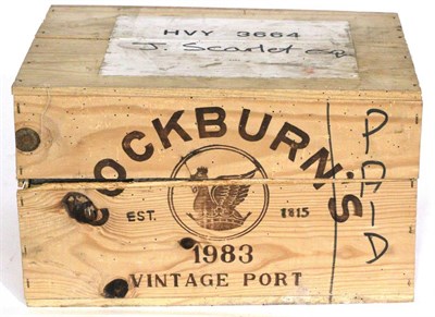 Lot 2189 - Cockburn 1983, vintage port, owc (twelve bottles)