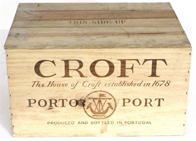 Lot 2190 - Croft 1994, vintage port, owc (twelve bottles)