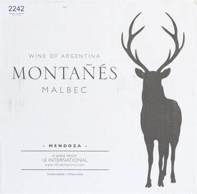 Lot 2242 - Motanes Malbec 2015, Mendoza Argentina (x12) (twelve bottles)