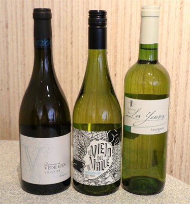 Lot 2247 - Sauvignon Blanc 2014, Domaine Les Yeuses (x4); Viognier ";Serca"; 2016, Domaine de Vedilhan...