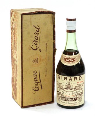 Lot 2265 - Girard 1896 Very Old Cognac, vintage cognac, full bottle, 70 proof, original presentation case