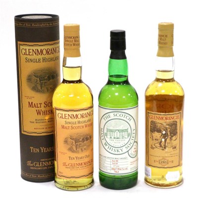 Lot 2276 - Scotch Malt Whisky Society (SMWS) 9.36 Glen Grant 1988, bottled 2005, 70cl, 59.6%; Glenmorangie...