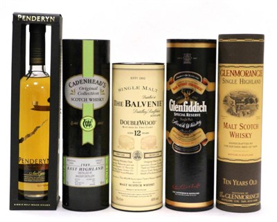 Lot 2290 - A Mixed Parcel of Whisky Comprising: Glenfiddich Special Reserve; The Balvennie Double Wood 12 Year