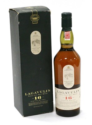 Lot 2324 - Lagavulin 16 Year Old White Horse Distilleries, 70cl, 43%, in original carton