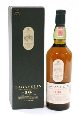 Lot 2326 - Lagavulin 16 Year Old WHite Horse Distillers, 70cl, 43%, in original carton