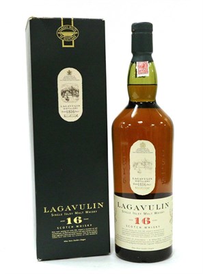 Lot 2327 - Lagavulin 16 Year Old White Horse Distillers, litre, 43%