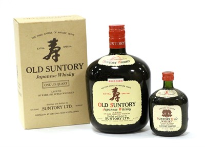 Lot 2340 - Old Suntory Extra Special Japanese Whisky, quart, 86 proof, in original carton; Old Suntory...