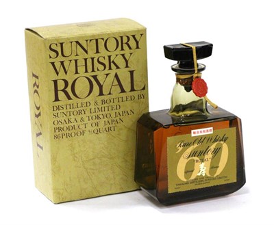 Lot 2341 - Old Suntory Whisky Royal Special Reserve, 4/5 quart, 86 proof, in original carton