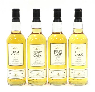 Lot 2346 - Strathmill 1974 26 Year Old First Cask Bottling, cask 1224, 70cl, 46% (x2); Mannochmore 1977 22...