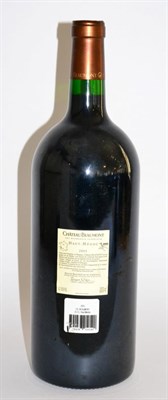 Lot 2003 - Chateau Beaumont 2005, Cru Borgeois, double magnum U: details on rear label only