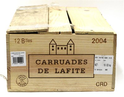 Lot 2027 - Chateau Lafite Rothschild 'Carruades de Lafite' 1990, Pauillac (x5) (five bottles)
