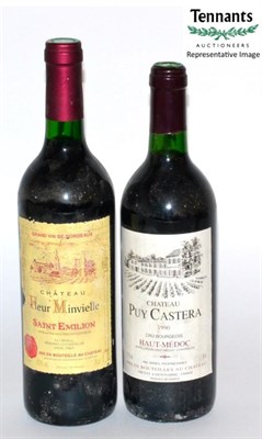 Lot 2077 - A Mixed Parcel of 1980's and 1990's Vintage Claret (twelve bottles) U: viewing essential