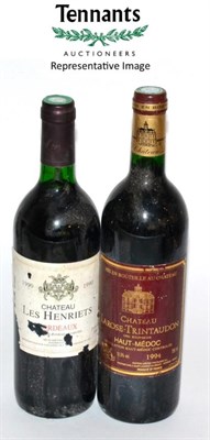 Lot 2078 - A Mixed Parcel of 1980's and 1990's Vintage Claret (twelve bottles) U: viewing essential