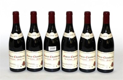 Lot 2099 - Domaine Berthaut-Gerbet Gevrey-Chambertin Premier Cru 2008 (x6) (six bottles)  Subject to VAT