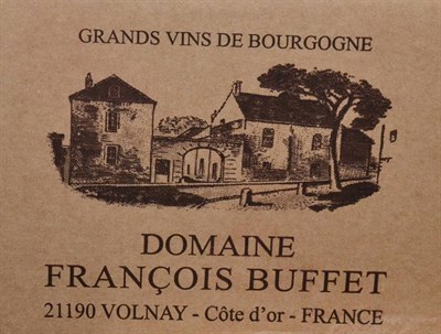 Lot 2113 - Domaine Francois Buffet Champans 2013, Volnay Premier Cru (x6) (six bottles)  Subject to VAT