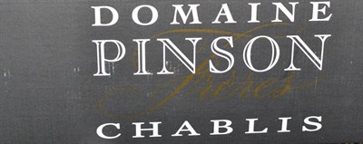 Lot 2122 - Domaine Pinson Freres Chablis 2014 (x12) (twelve bottles)  Subject to VAT