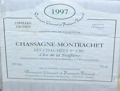 Lot 2143 - Domaine Vincent & Francois Jouard Les Chaumees Clos de la Truffiere 1997, Chassagne-Montrachet...