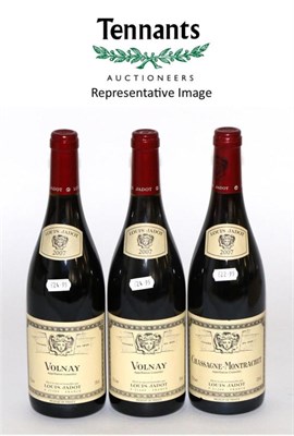 Lot 2156 - Louis Jadot Volnay 2007 (x8); Louis Jadot Chassagne-Montrachet Rouge 2007 (x4) (twelve bottles)...