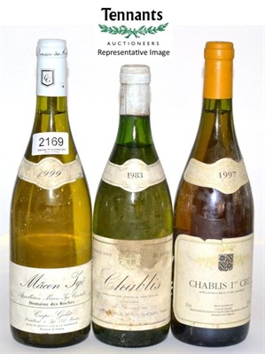 Lot 2169 - A Mixed Parcel of White Wine (Chablis, Macon, Pouilly Fuisse, Australian etc) (twelve bottles)...