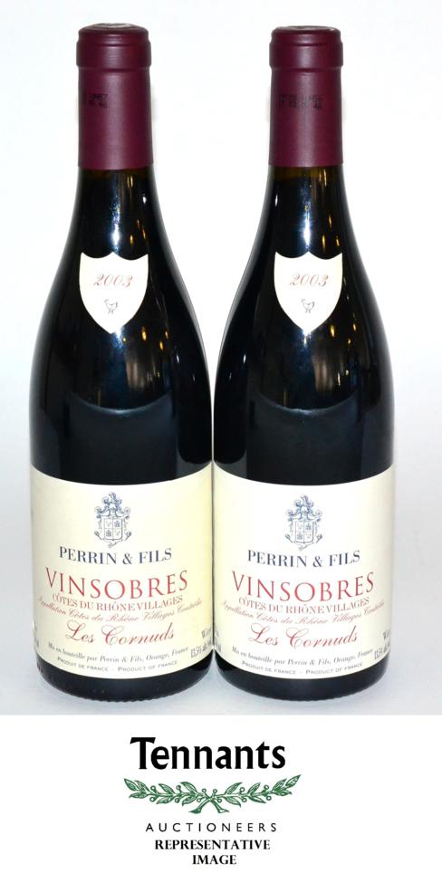 Lot 2183 - Famille Perrin Vinsobres Cotes du Rhone 2006 (x6) (six bottles)