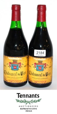 Lot 2184 - Frank Reich Chateauneuf du Pape 1980 (x6) (six bottles)