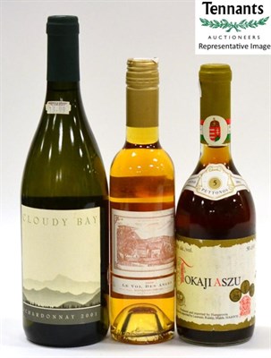 Lot 2195 - Bonny Doon Vineyard Le Vol Des Anges 2006, half bottle; Tokaji Aszu 1983 5 Puttonos, 50cl;...