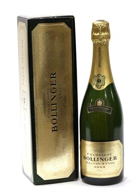 Lot 2204 - Bollinger La Grande Annee Brut 1989, vintage champagne, oc U: 1cm inverted