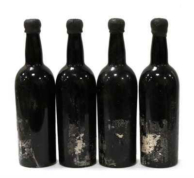 Lot 2228 - Dow 1960, vintage port (x4) (four bottles) U: all top shoulder, no labels, capsules clear but...