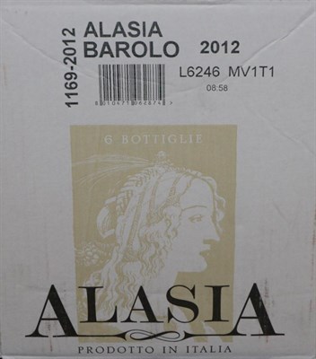 Lot 2259 - Alasia Barolo 2012 (x6) (six bottles)