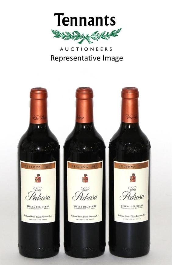 Lot 2266 - Bodegas Hermanos Perez Pascuas Vina Pedrosa Reserva 2011 (x6); Margaux AC 2007 (x6) (twelve...