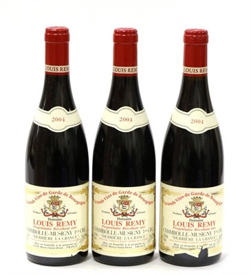 Lot 2282 - Domaine Chantal Remy Derriere la Grange 2004, Chambolle-Musigny Premier Cru (x6) (six bottles)