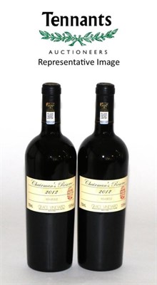 Lot 2294 - Grace Vineyard Chairman's Reserve Bordeaux Blend 2012, Shanxi, China (x6) (six bottles)  Sold...