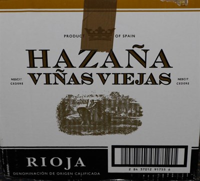 Lot 2302 - Hazana Rioja Crianza Vinas Viejas 2014 (x12) (twelve bottles) U: Robert Parker 92 Points