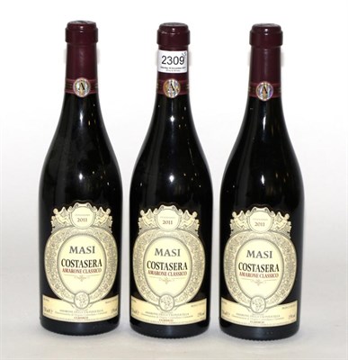 Lot 2309 - Masi Amarone della Valpolicella Classico Costasera 2011 (x3) (three bottles)