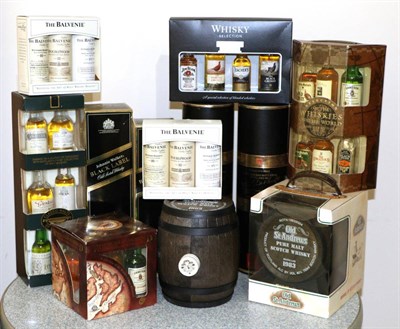 Lot 2333 - A Mixed Parcel Including: assorted miniature sets, Old St Andrews 1983 Pure Malt (barrel...