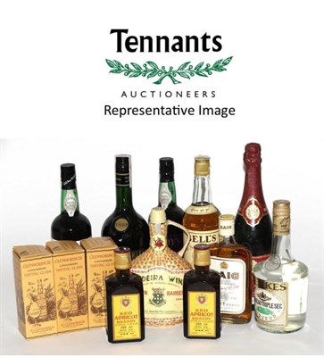 Lot 2335 - A Mixed Parcel of Assorted Spirits and Madeira (qty) U: viewing essential