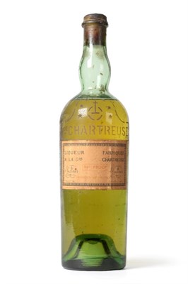 Lot 2349 - L Garnier Green Chartreuse, 1st half 20th century, etched bottle and paper label, presumed...