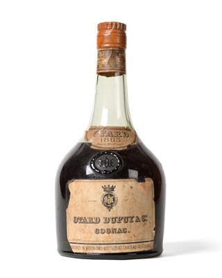 Lot 2352 - Otard Dupuy 1865 Cognac, matured in wood and bottle at Chateau du Cognac U: 7cm from capsule