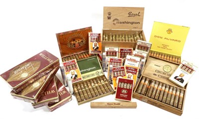 Lot 2355 - A Collection of Assorted Cigars Including: Punch (x4) U: viewing essential