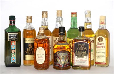 Lot 2369 - A Mixed Parcel of Whisky Including: Craigsman; Highland Gold; Langs Supreme; Five Lords (ten...